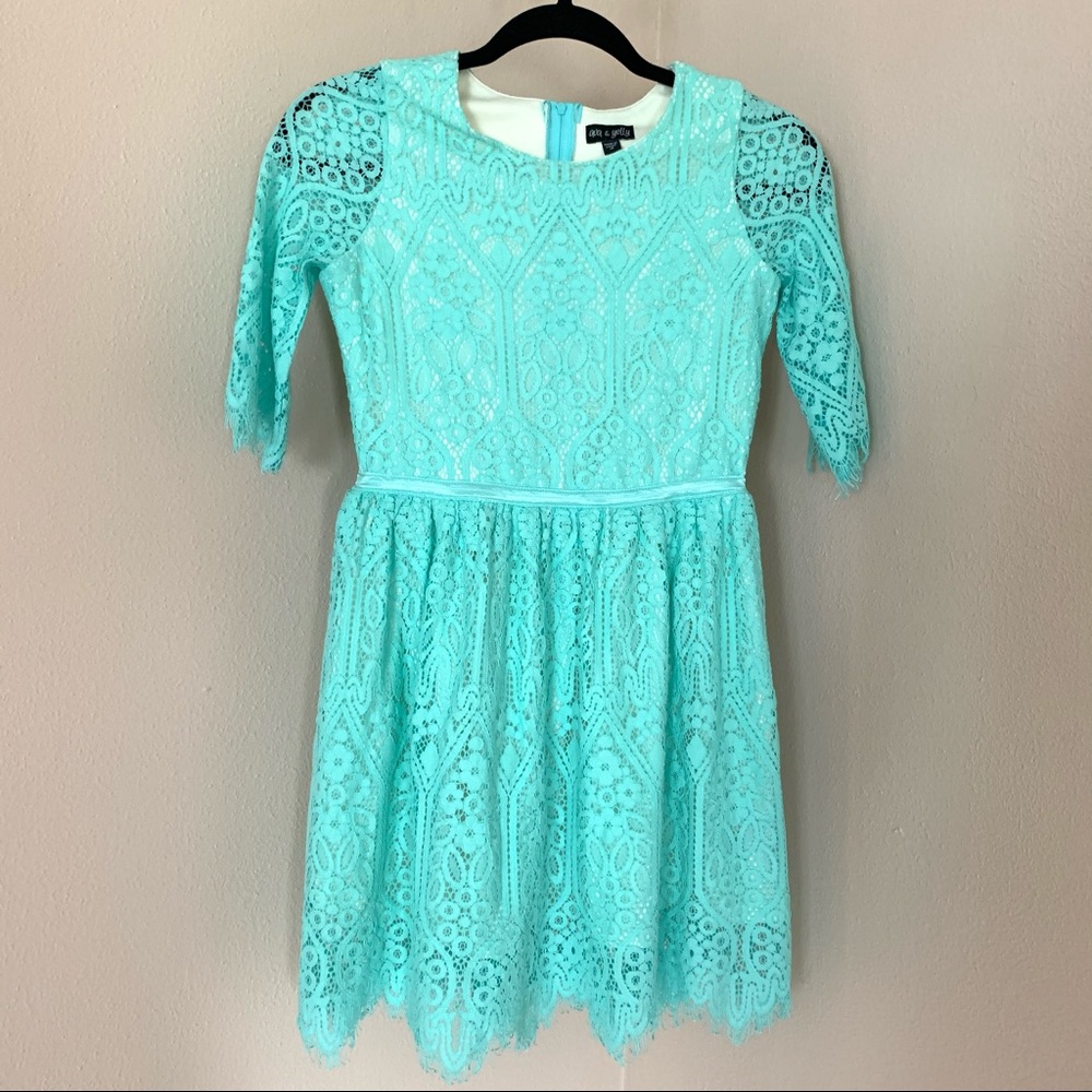 Ava & Yelly Girl Lace dress